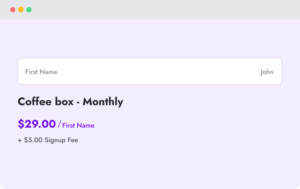Recurring revenue